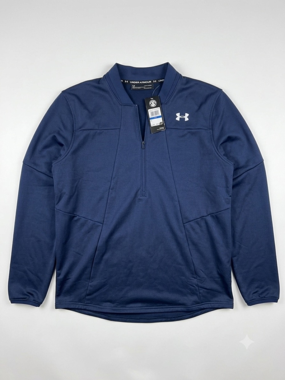 Under Armour Navy Half-Zip Performance Pullover